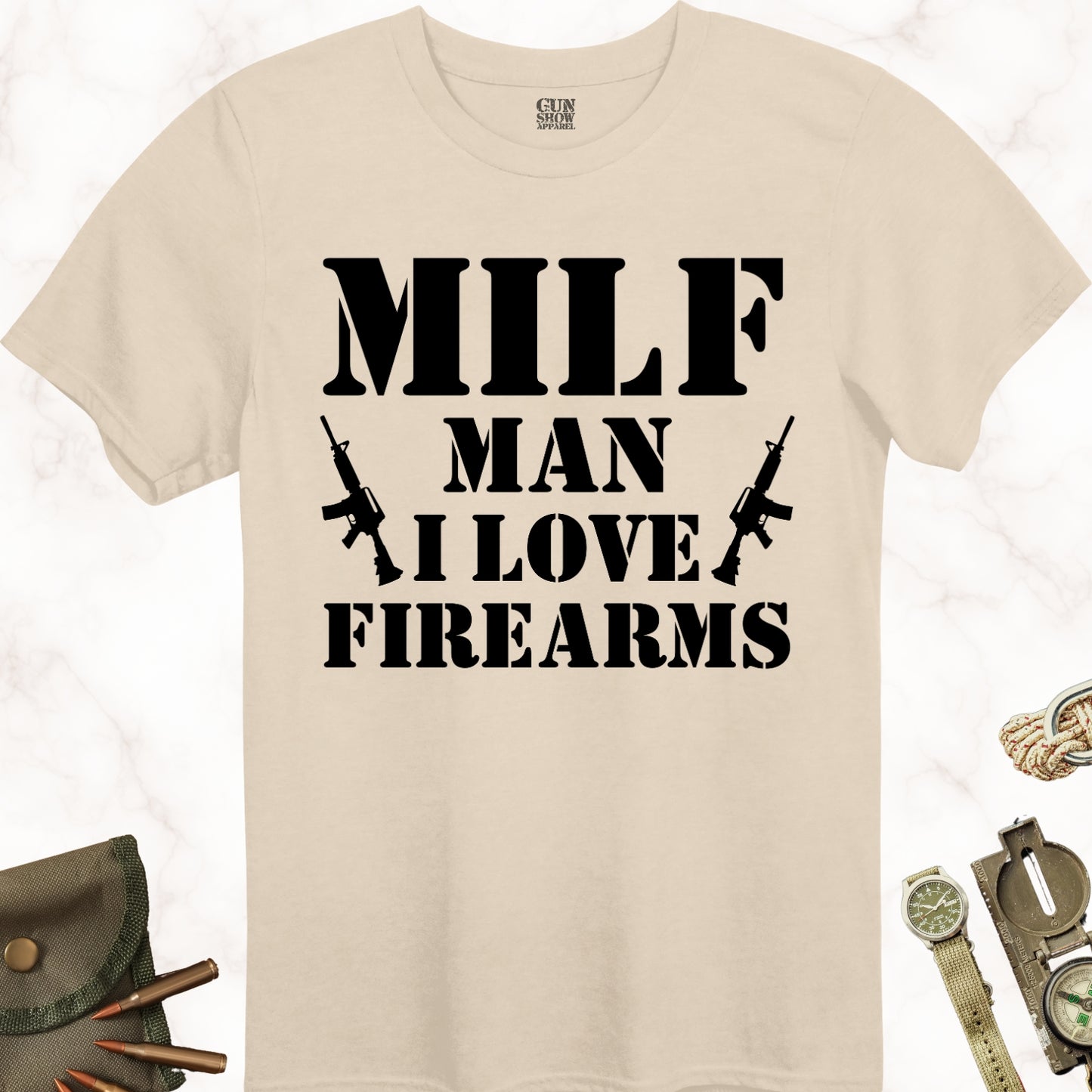 MILF Man I Love Firearms T-Shirt